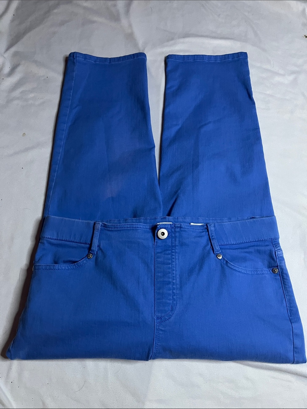 J.Jill Blue Cropped Jeans - Picture 4 of 11